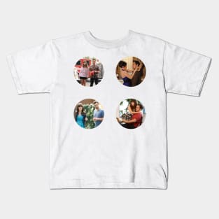 Nick and Jess Sticker Pack Kids T-Shirt